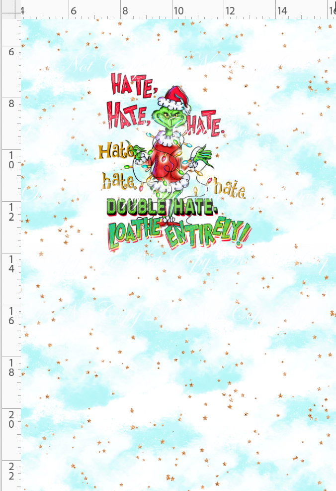 RETAIL LISTING: Crumpit & Co - Panel - Light Blue - hate hate hate - CHILD