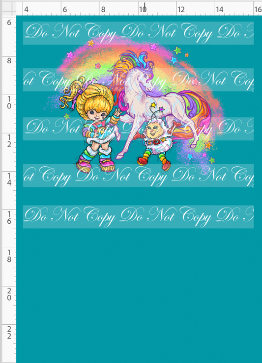 80's throwback - Rainbow Unicorn - Panel