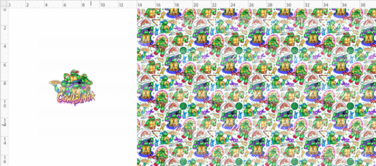 Shell Yeah! - 18 inch Bag Makers Roll - White Main