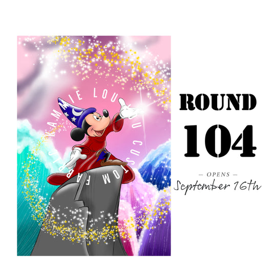 Sorcerer Mouse - Full Size Blanket Panel 58W x 72H