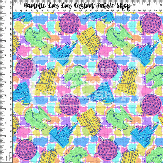 RunD - Run for the Castle - RunD Coord #2 - Retro Silhouettes