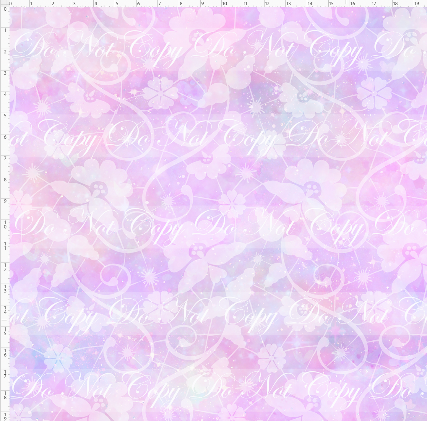 Springtime Mouse - Background - Pink Pastel