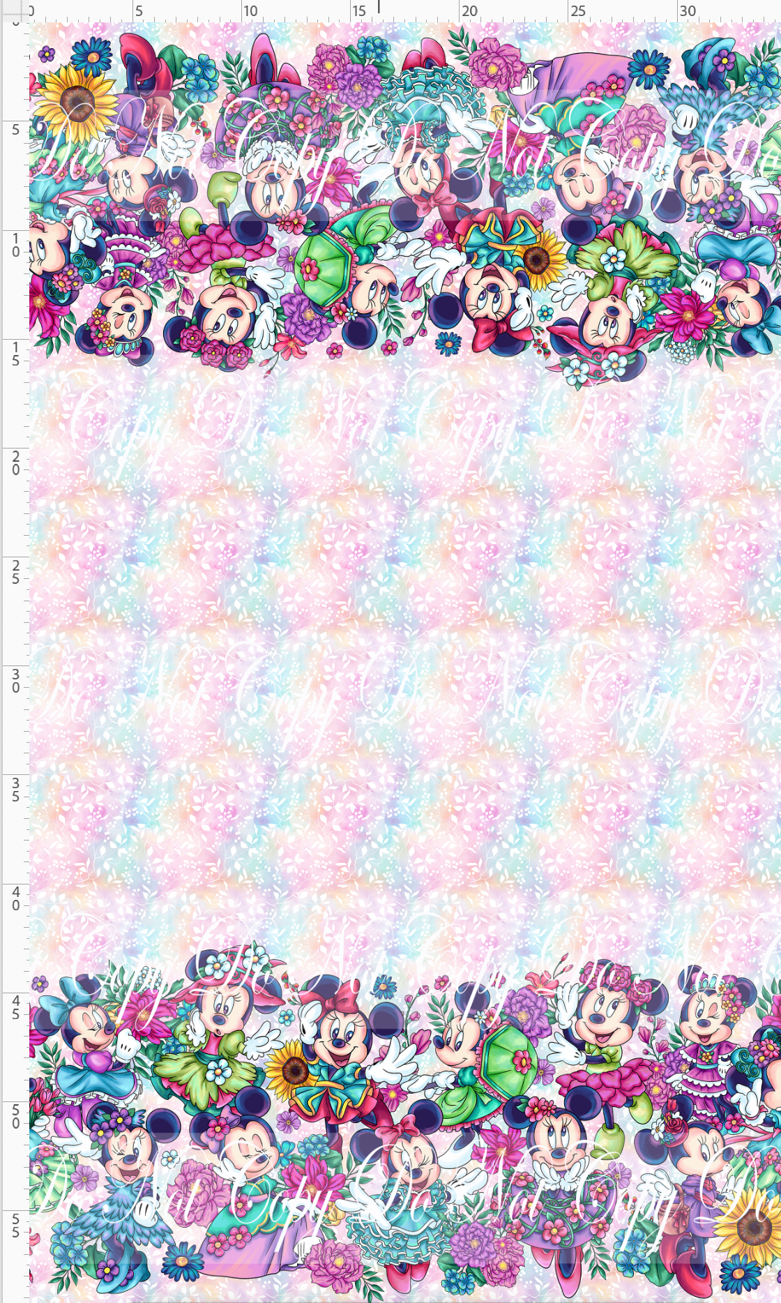Springtime Mouse - Double Border