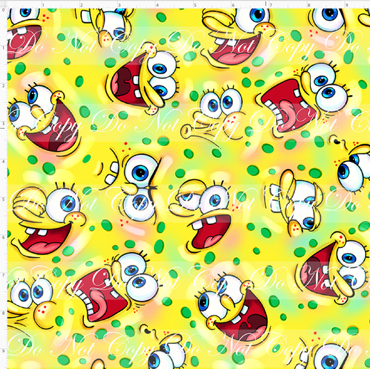 Square Pants - faces - regular scale
