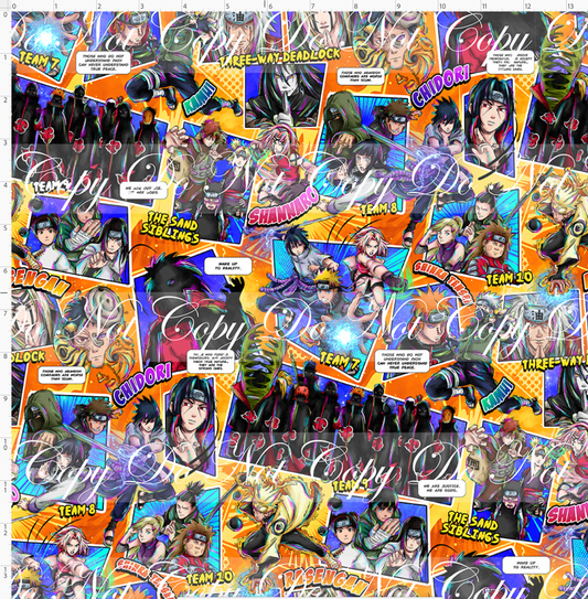 Storm Fox - Comic - Regular Scale - Orange