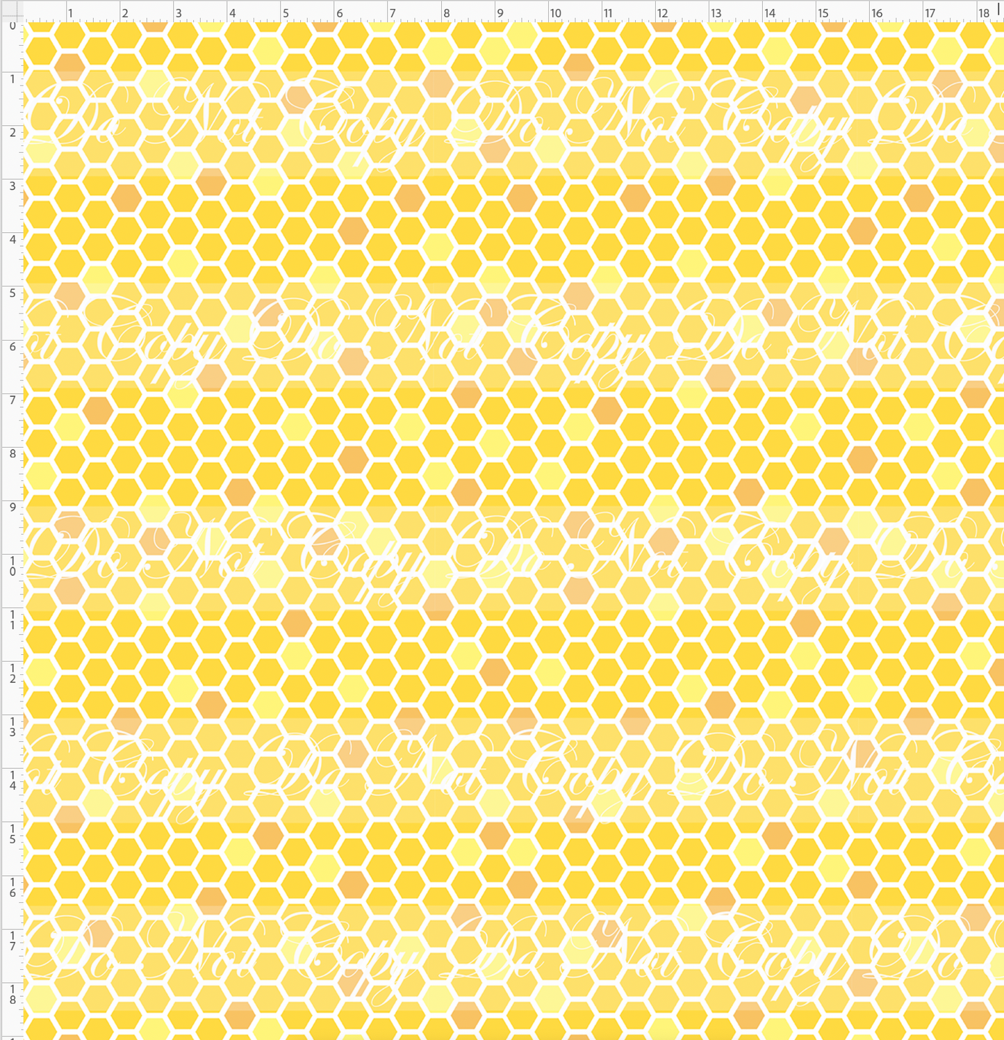 Sweet like hunny - background - yellow