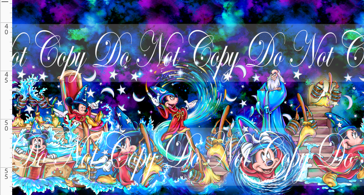 Symphony of Stars - Double Border - navy