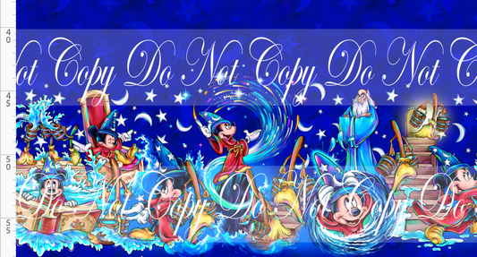 Symphony of Stars - Double Border - royal blue