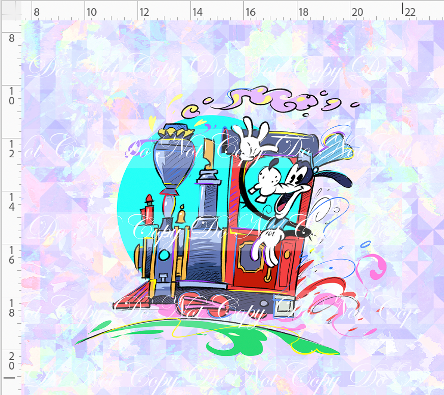 The mouse Express - Panel - goof - Pastel - ADULT