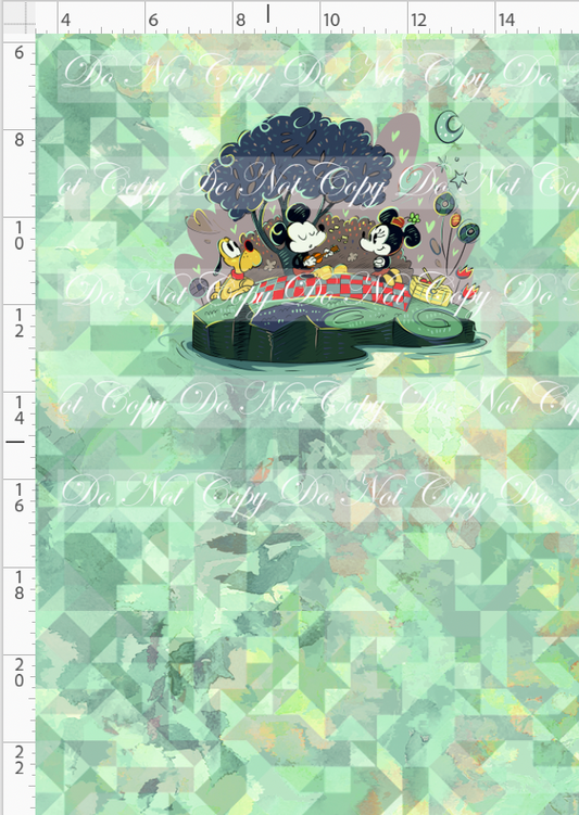 The mouse Express - Panel - mouse date - Vintage - CHILD