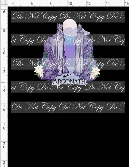 The shire-panel-argonath-black-child