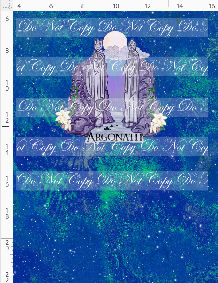 The shire-panel-argonath-green-child
