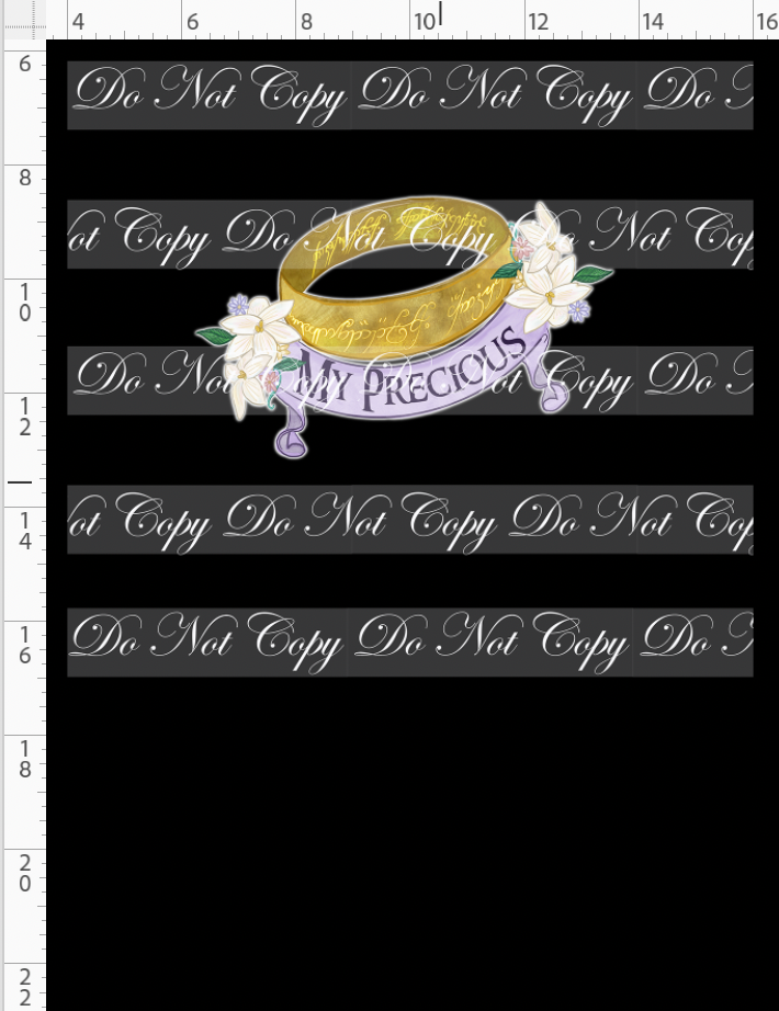 The shire-panel-my precious-black-child