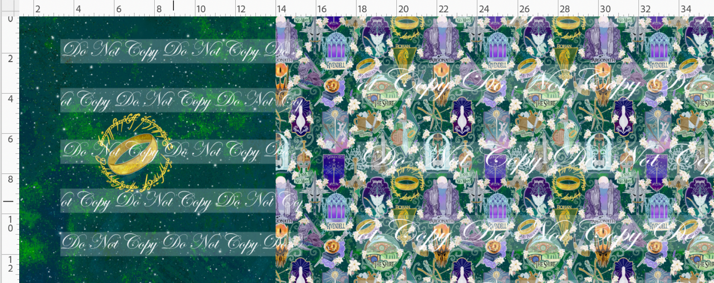 The shire-ring-Green-Bag Maker Roll-max of 6x4 graphic-small scale main