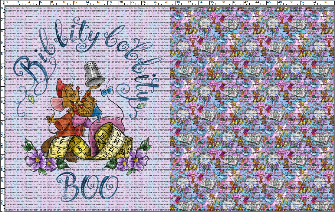 Tiny Talent - Childrens Blanket Panel 58W x 36H