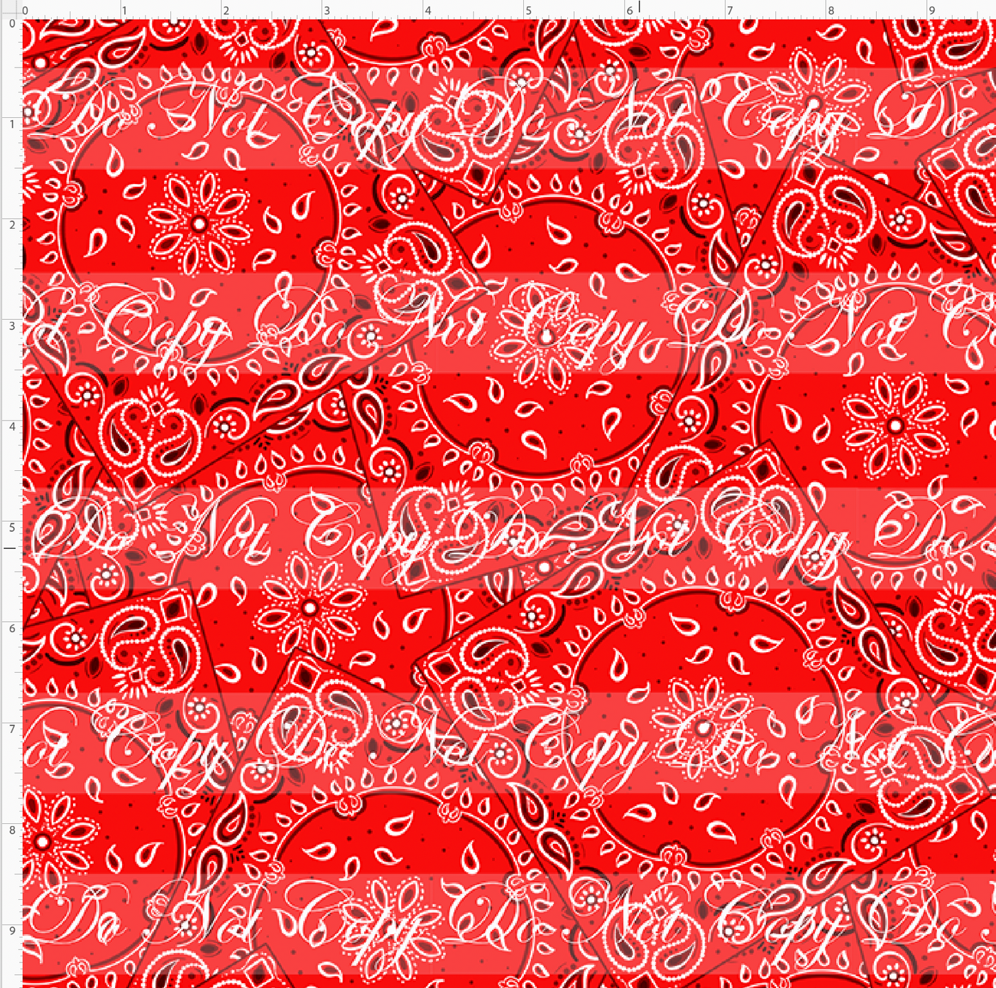 Toyland Tales - Basic Coordinate -  Red Bandana