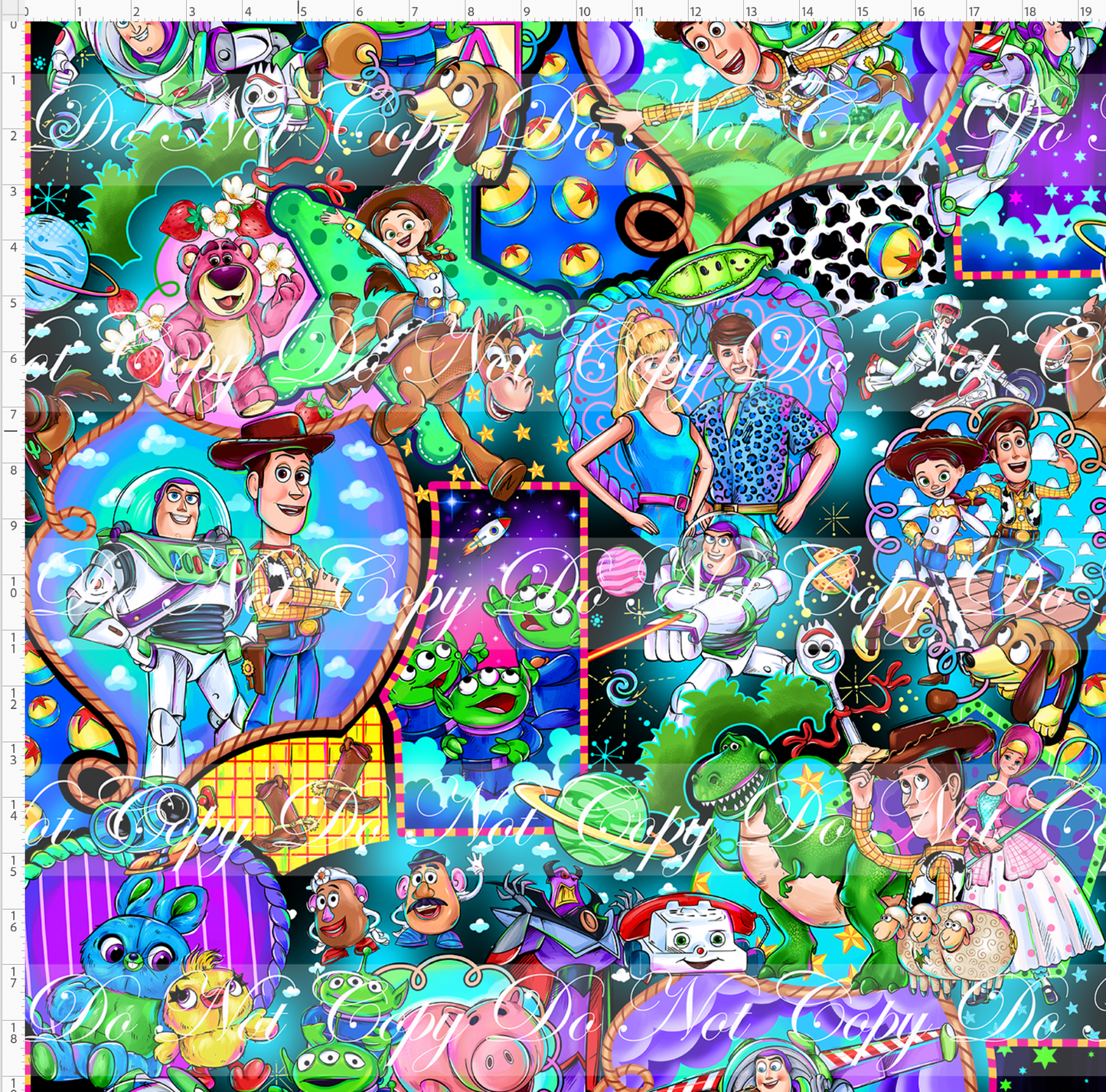 Toyland Tales - Main Design #2 - BLACK