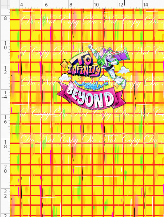 Toyland Tales - Panel - Infinity and Beyond - CHILD - PLAID