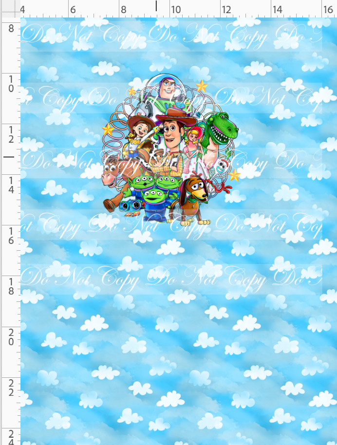 Toyland Tales - Panel - TOY MIX - CHIlD - CLOUDS
