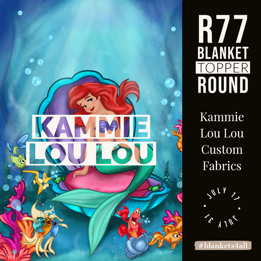 Under the Sea - Full Size Blanket Panel 58W x 72H