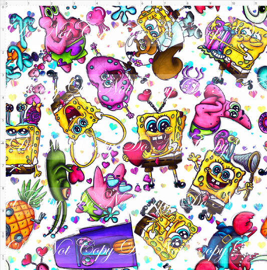 Underwater Bob - Main - Regular Scale - White