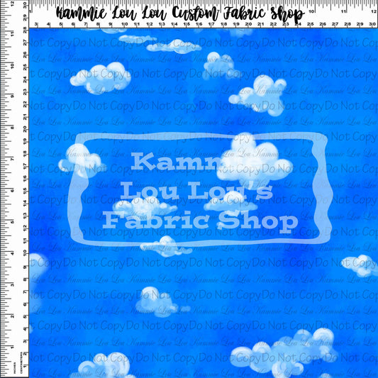 Up & Away - Clouds - Blue