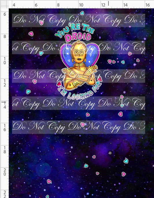 Valentine Star Doodles-Panel-Dark-Gold Droid-child