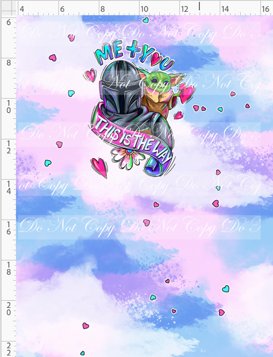 Valentine Star Doodles-Panel-Pink-Baby-child