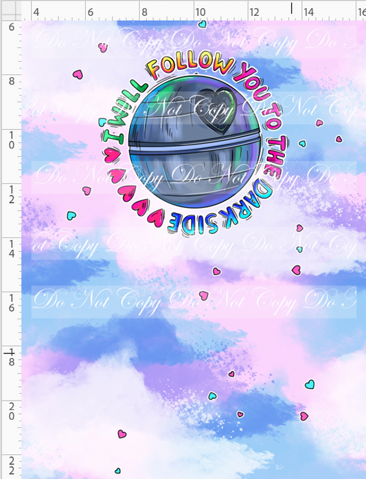 Valentine Star Doodles-Panel-Pink-Dark Side-child