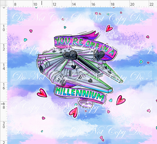 Valentine Star Doodles-Panel-Pink-Millenium-adult