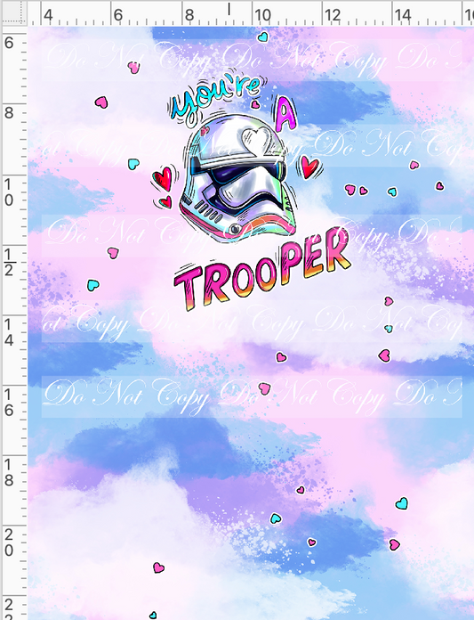 Valentine Star Doodles-Panel-Pink-Trooper-child
