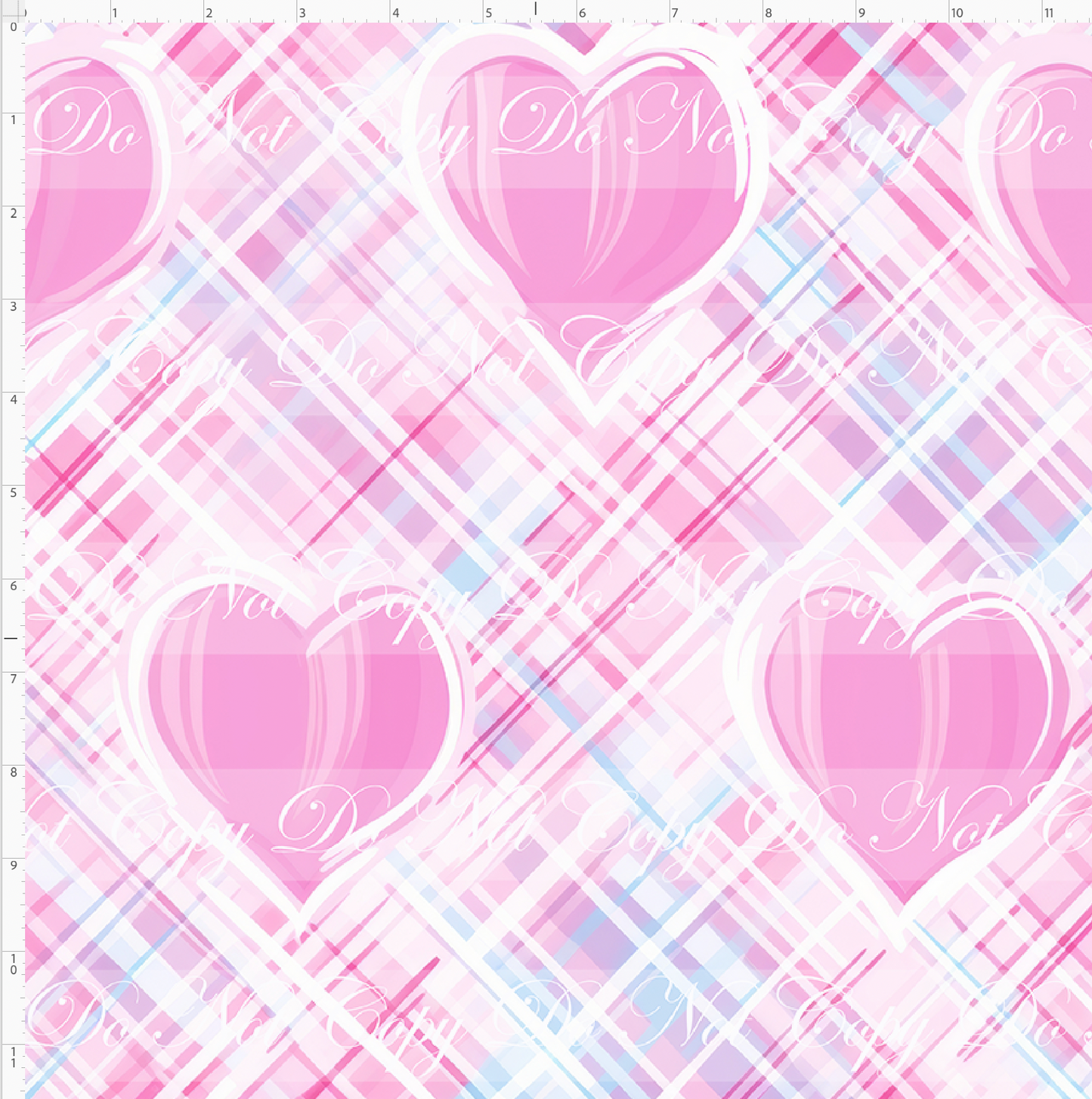 Valentine's & Vineyard Vibes - Pink Pastel Hearts