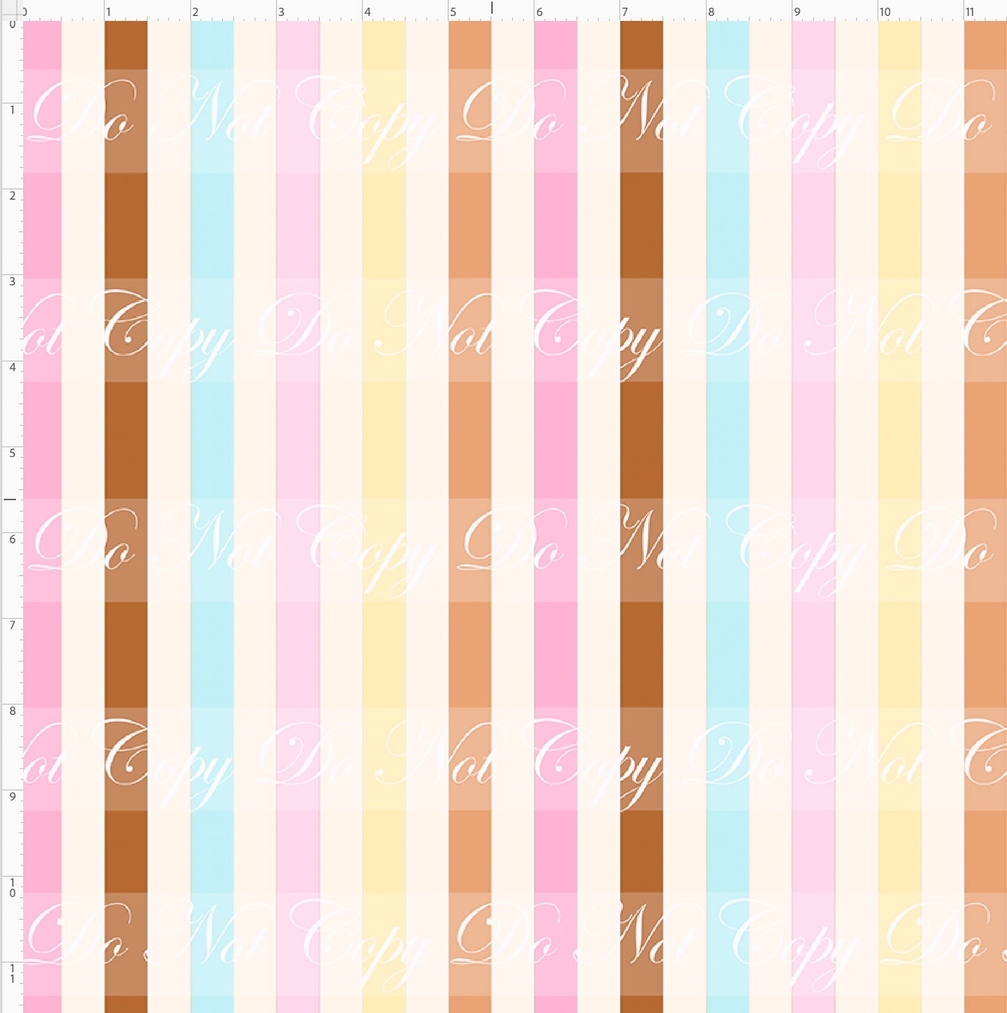 Vintage Confections - .50 Inch Stripes