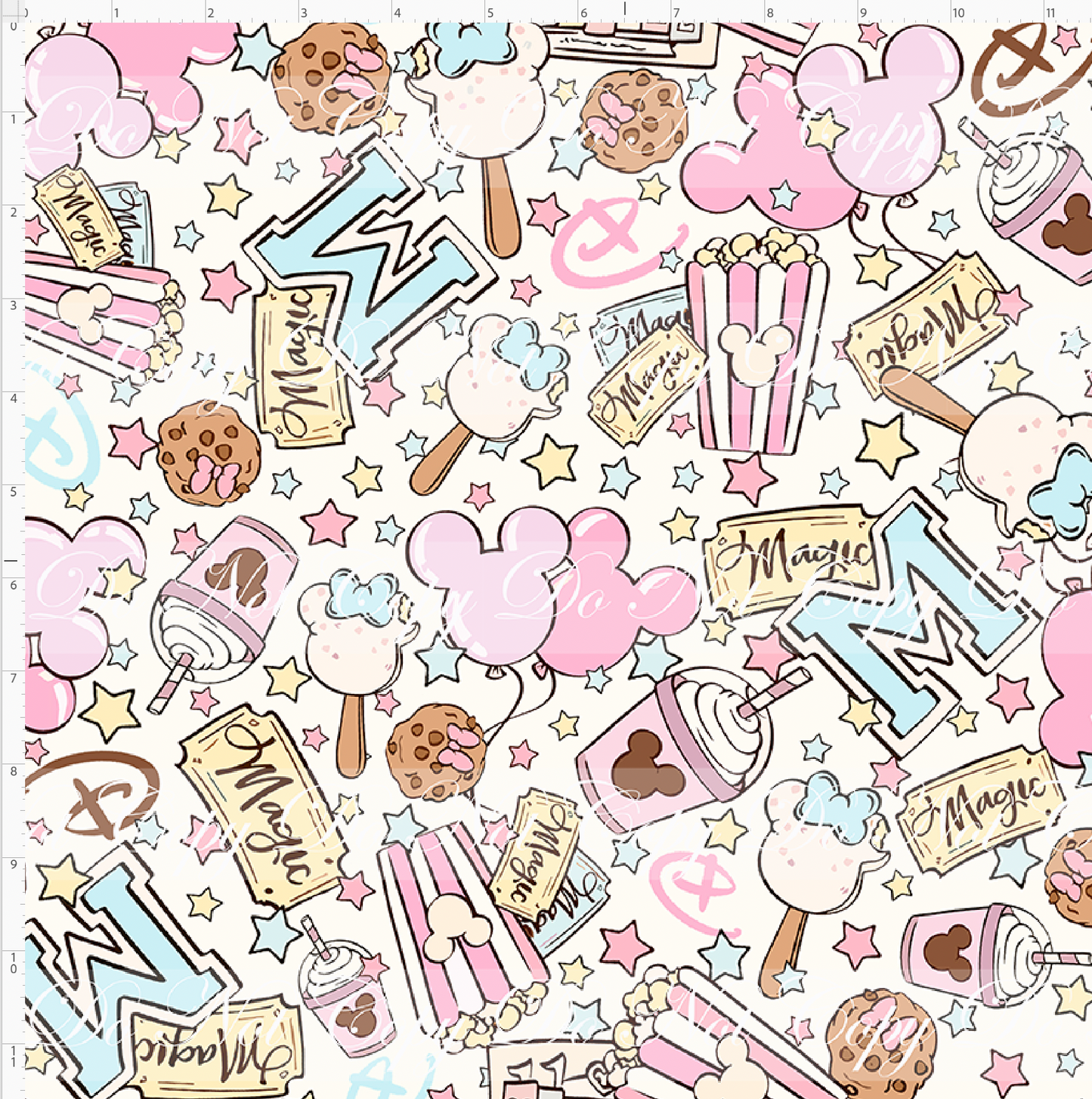 Vintage Confections - Main Toss - Regular Scale - White Background