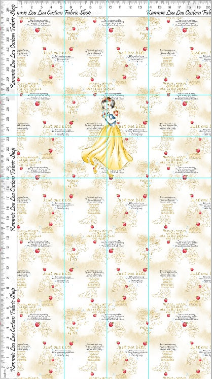 Vintage Princess Collection - Poison Apple - Panel - CHILD