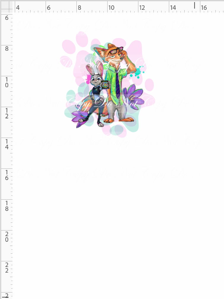 Where anyone can be anything-panel-fox and rabbit-white-child