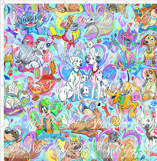 Who Let The Dogs Out - Main - blue - Small Scale