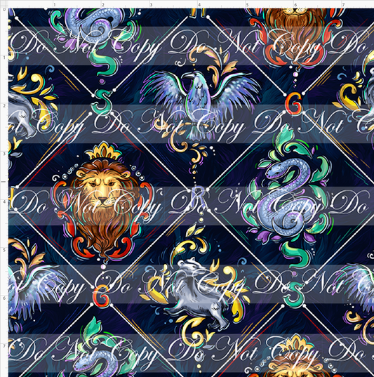 Wizard 626-House Diamond-Navy-Regular Scale