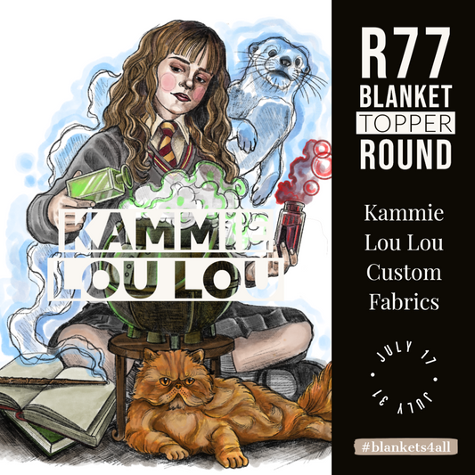 Wizard World - Hermoine - Full Size Blanket Panel 58W x 72H