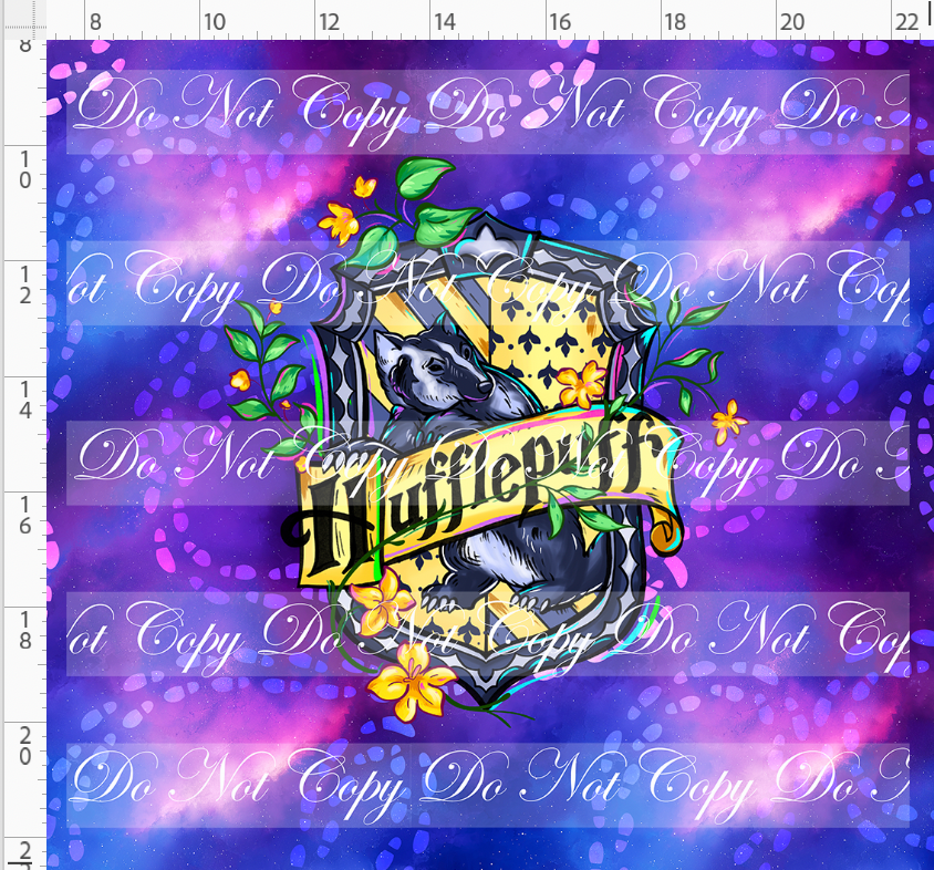 Wizards and Wonders - Panel - blue purple - Badger - ADULT