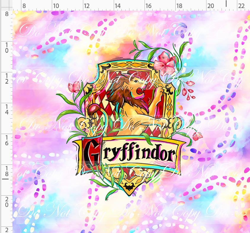 Wizards and Wonders - Panel - pastel - Lion - ADULT