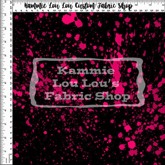 Endless Essentials: Paint Splatter - Candy Apple Red