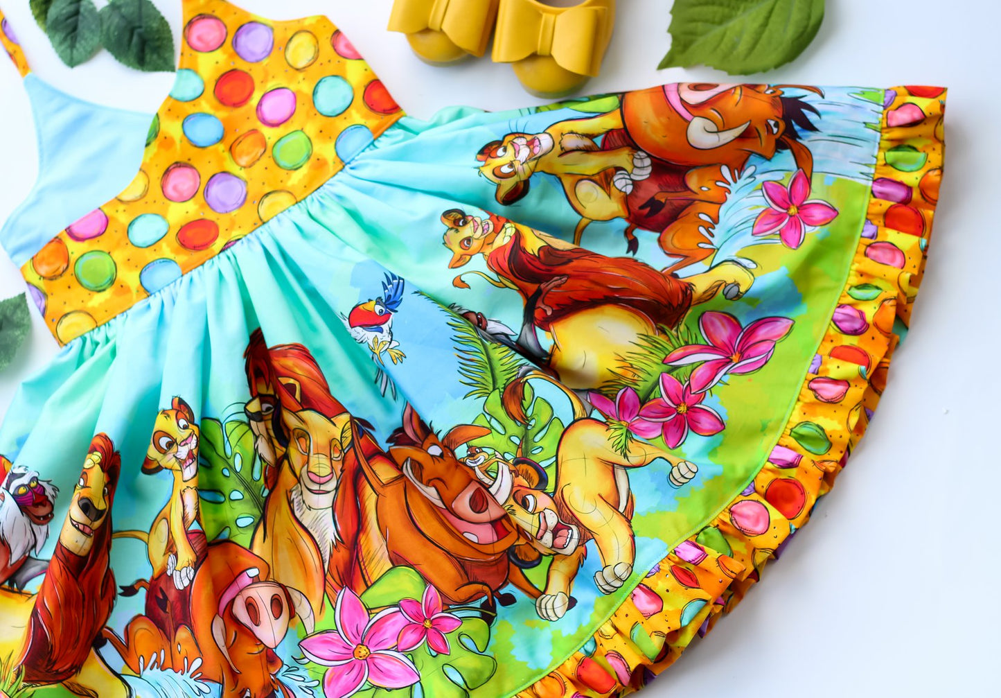 R119 Born to Be King - Yellow Dots