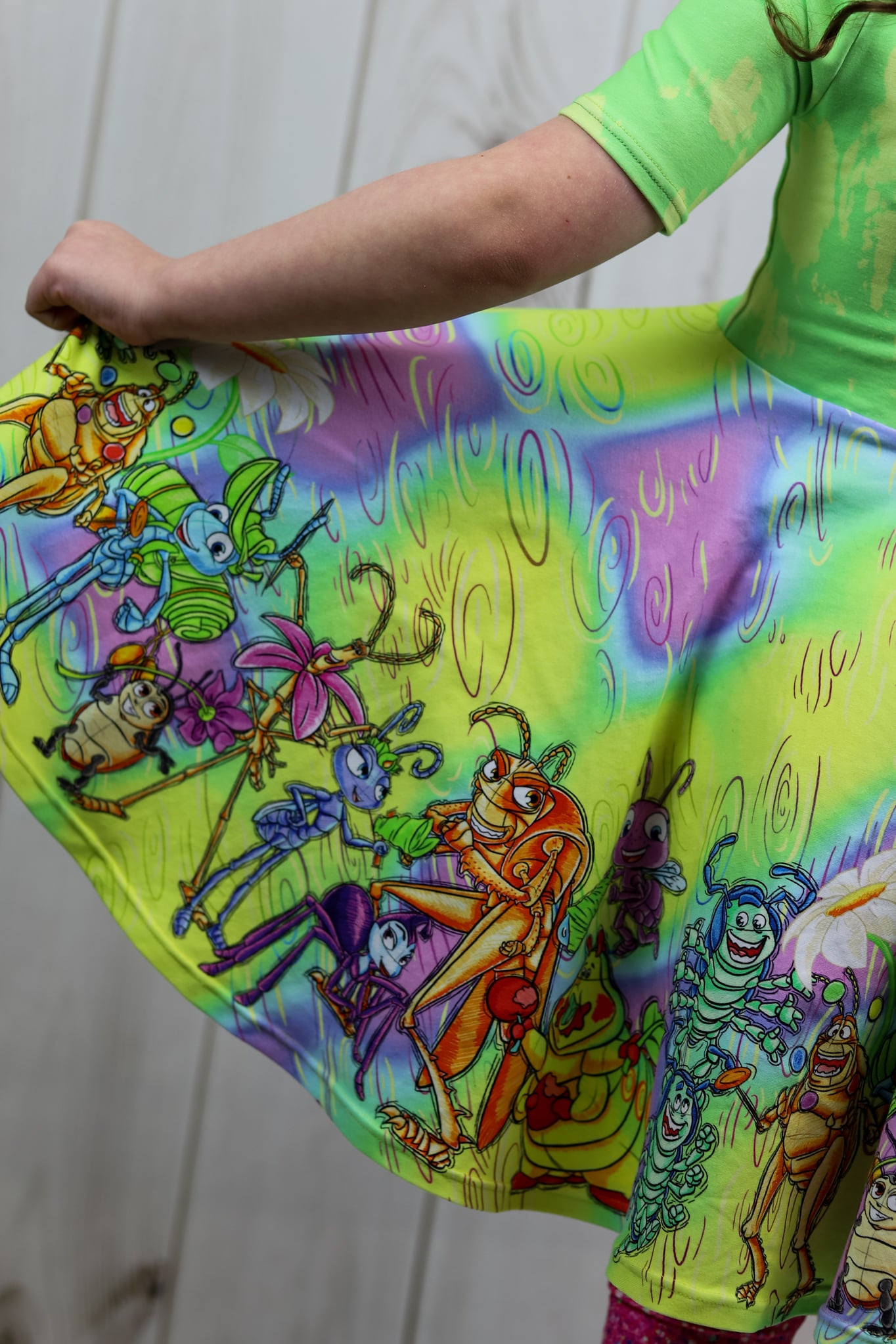 Feelin' Buggy - Circle Skirt Rapport - PURPLE - CHILD