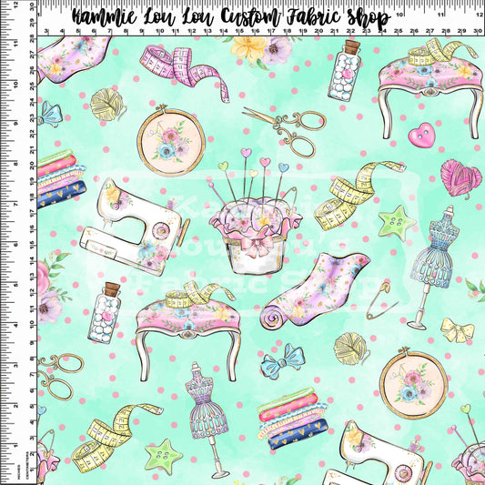 R119 Sew Magical - Aqua Toss - 3