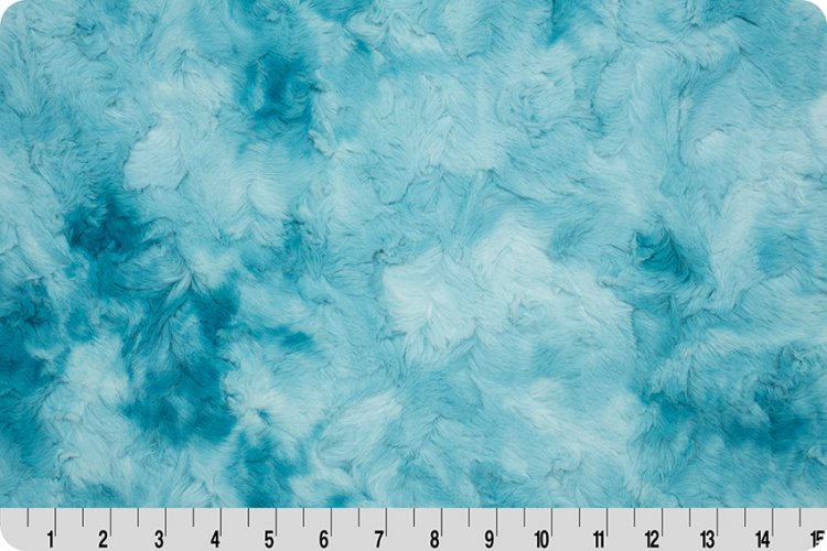 Endless Essentials: Minky Basics - Cuddle® Galaxy Aqua Sea