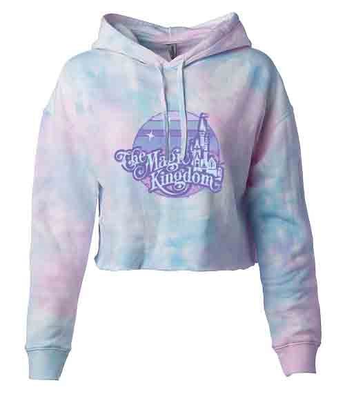 Sublimation : MK Vintage Blues Cropped Sweatshirt