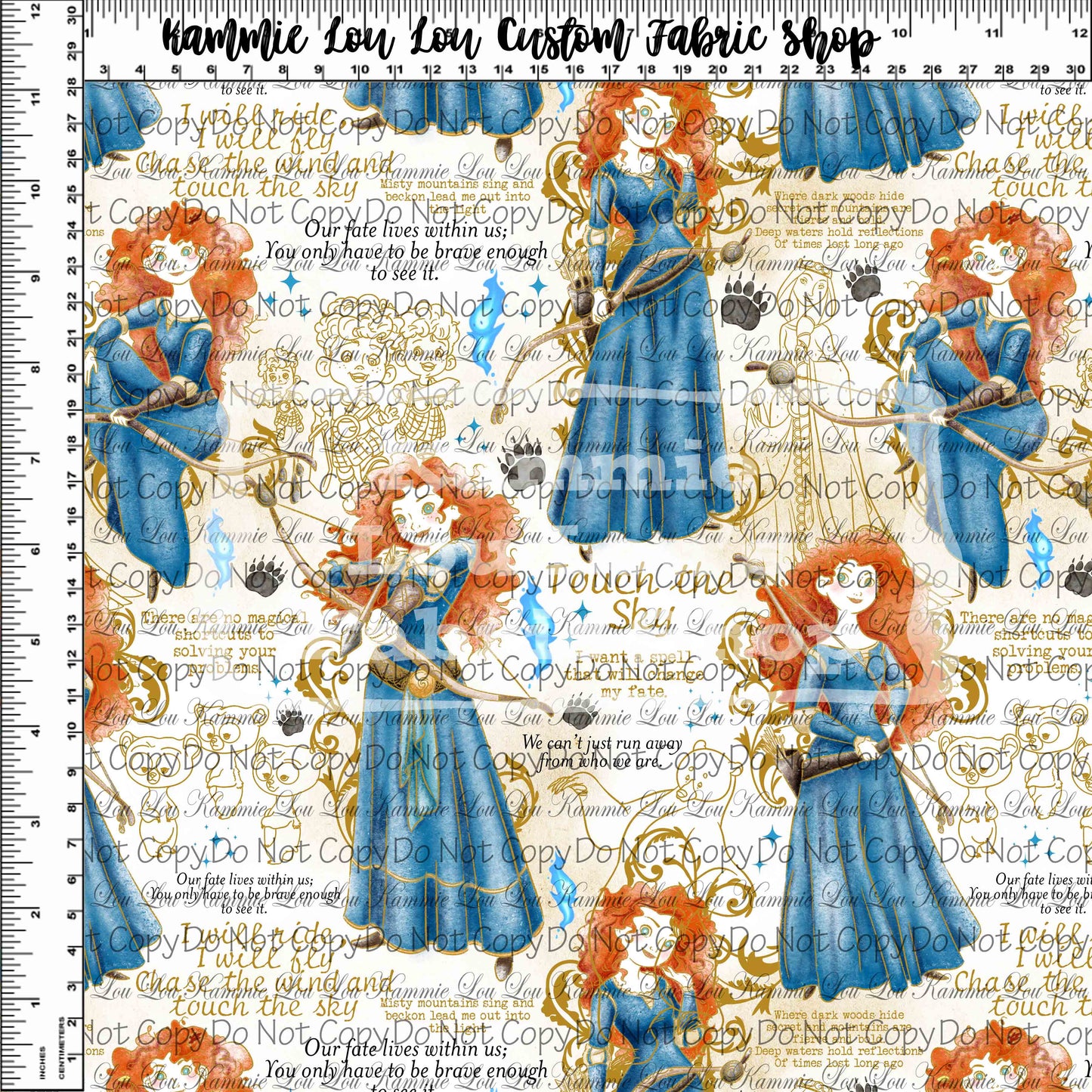 Vintage Princess Series - Brave - Regular Scale