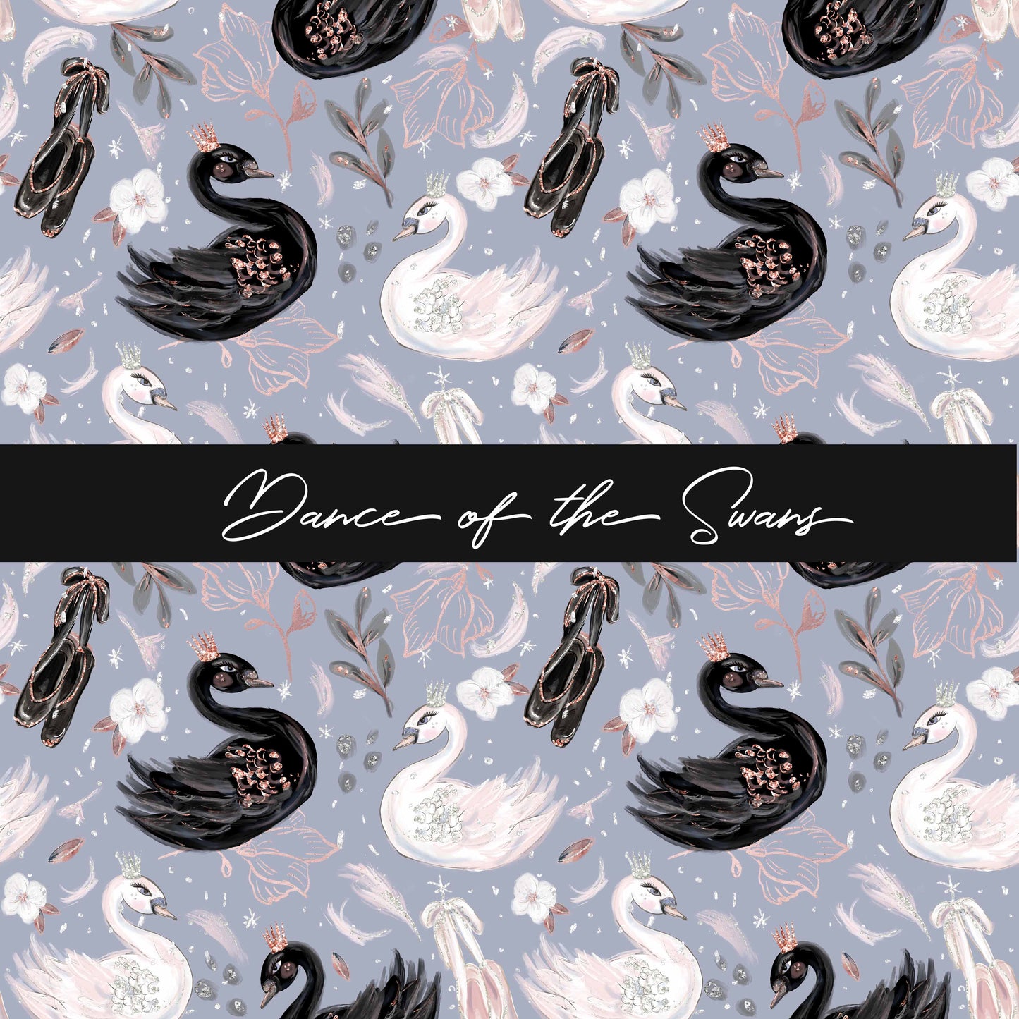 Round 108 Tiny Dancer - Swan Toss Blue