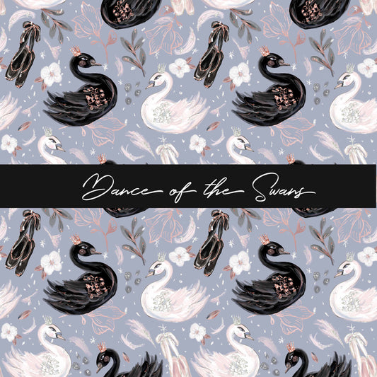 Round 108 Tiny Dancer - Swan Toss Blue